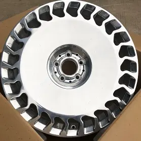 WD0014 alloy wheel rim – Polished + Brushed Rim