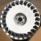 WD0014 alloy wheel – Polished + Brushed Rim, photo 2