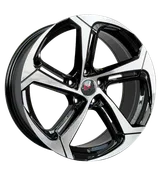 WD002 alloy wheel – Gloss Black Machined Face, photo 1