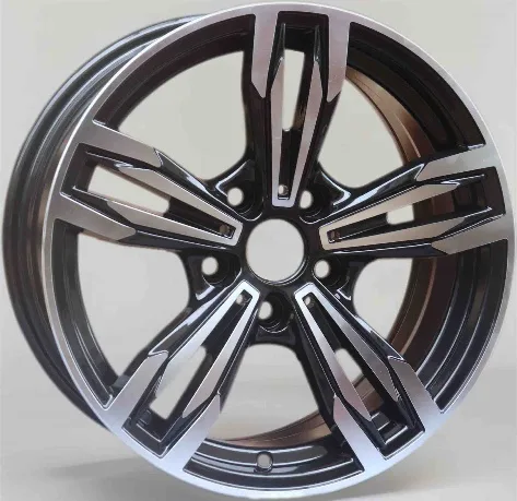 WD002 alloy wheel rim – Matte Black Machined Face