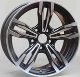 WD002 alloy wheel – Matte Black Machined Face, photo 2