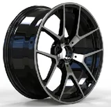 WD0022 alloy wheel – Gunmetal Machined Face, photo 2