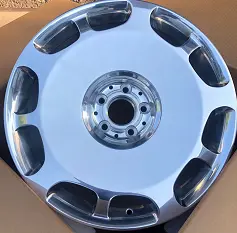WD0023 alloy wheel rim – Polished + Brushed Rim