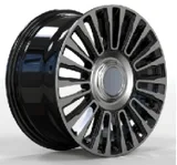 WD0027 alloy wheel – Gloss Black Machined Face, photo 1