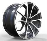 WD0030 alloy wheel – Gunmetal Machined Face, photo 1