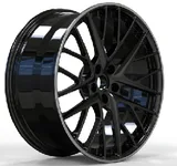 WD0045 alloy wheel – Gloss Black Machined Lip, photo 3