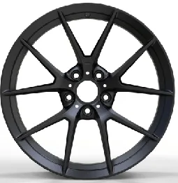 WD0049 alloy wheel rim – Matte Black (Full Paint)