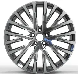 WD0050 alloy wheel rim – Gunmetal Machined Face