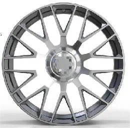 WD0052 alloy wheel rim – Gunmetal Machined Face