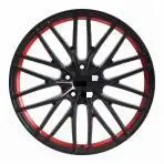 WD0053 alloy wheel rim – Gloss Black (Full Paint)