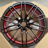 WD0053 alloy wheel – Gloss Black Over Red Clear Coat, photo 4
