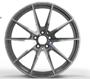 WD0060 alloy wheel rim – Gunmetal Machined Face