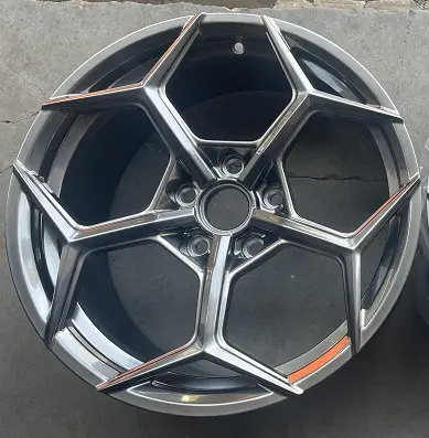 WD0065 alloy wheel rim – Hyper Black (Full Paint)