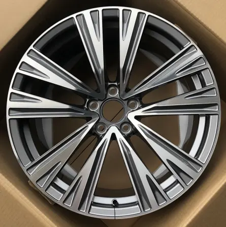 WD0067 alloy wheel rim – Gunmetal Machined Face