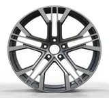 WD0069 alloy wheel – Gunmetal Machined Face, photo 1