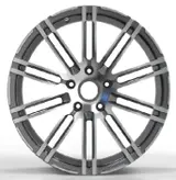 WD0075 alloy wheel – Gunmetal Machined Face, photo 2