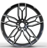 WD0076 alloy wheel – Gunmetal Machined Face, photo 1