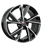 WD008 alloy wheel – Gloss Black Machined Face, photo 1