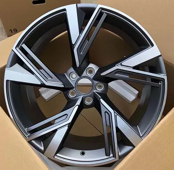 WD0085 alloy wheel rim – Polished + Brushed Rim