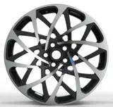 WD0090 alloy wheel – Gloss Black Machined Face, photo 1