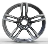 WD0091 alloy wheel – Gunmetal Machined Face, photo 2