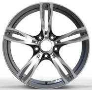 WD0103 alloy wheel rim – Gunmetal Machined Face