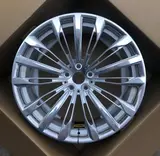 WD0104 alloy wheel – Polished + Brushed Rim, photo 2