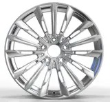 WD0104 alloy wheel – Polished, photo 1