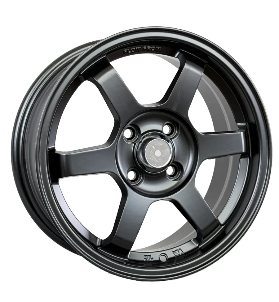 WD011 alloy wheel rim – Matte Black (Full Paint)
