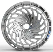 WD0110 alloy wheel rim – Black Chrome Plating