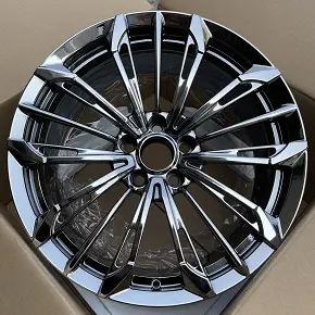 WD0116 alloy wheel rim – Black Chrome Plating