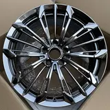 WD0116 alloy wheel – Black Chrome Plating, photo 1