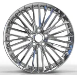 WD0117 alloy wheel – Black Chrome Plating, photo 2