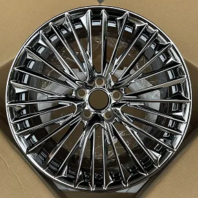 WD0117 alloy wheel rim – Black Chrome Plating