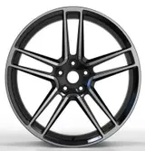 WD0122 alloy wheel – Gloss Black Machined Face, photo 2