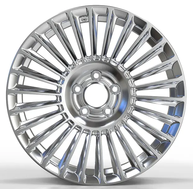 WD0124 alloy wheel rim – Polished