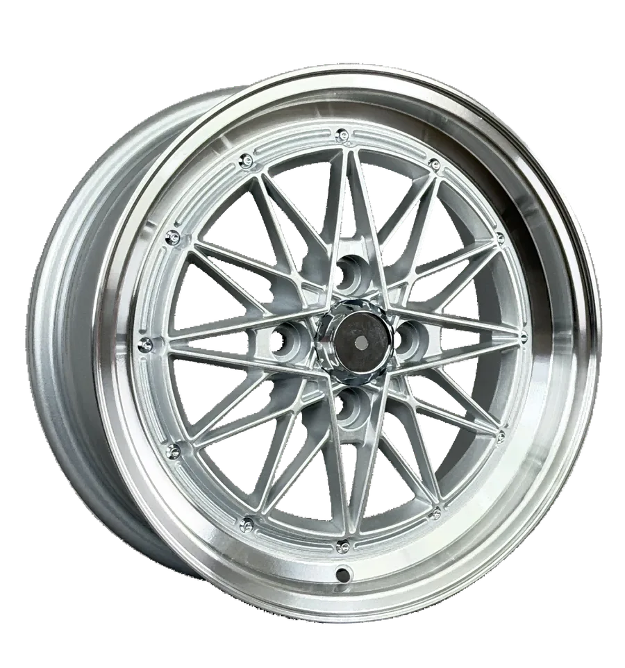 WD013 alloy wheel rim – Silver Machined Lip