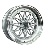 WD013 alloy wheel – Silver Machined Lip, photo 2