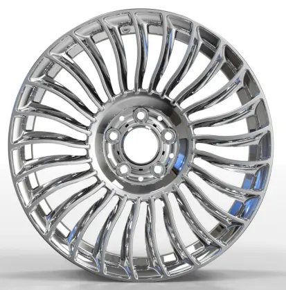 WD0133 alloy wheel rim – Polished + Brushed Rim