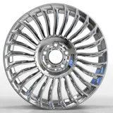 WD0133 alloy wheel – Polished, photo 1
