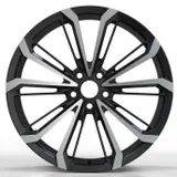 WD0134 alloy wheel – Gloss Black Machined Face, photo 2