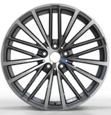 WD0138 alloy wheel – Gunmetal Machined Face, photo 2