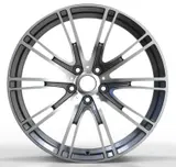WD0140 alloy wheel – Gunmetal Machined Face, photo 2