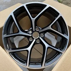 WD0142 alloy wheel rim – Gunmetal Machined Face