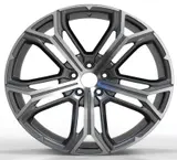 WD0143 alloy wheel – Gunmetal Machined Face, photo 2