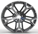 WD0143 alloy wheel – Gunmetal Machined Face, photo 2