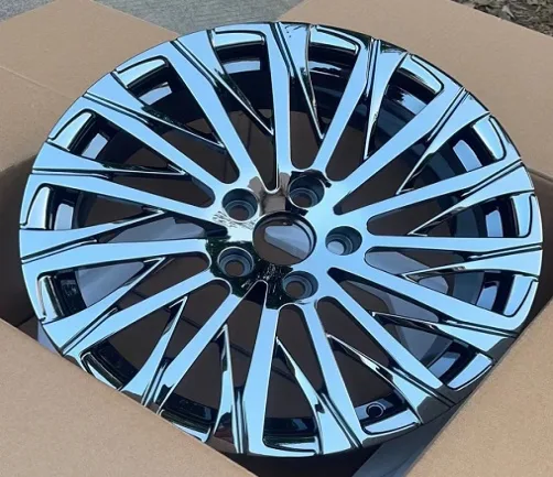 WD0147 alloy wheel rim – Black Chrome Plating