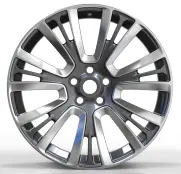 WD0149 alloy wheel rim – Polished + Gunmetal