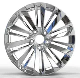 WD0151 alloy wheel – Polished + Brushed Rim, photo 2