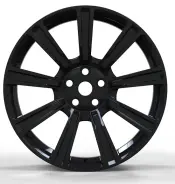 WD0156 alloy wheel rim – Gloss Black (Full Paint)